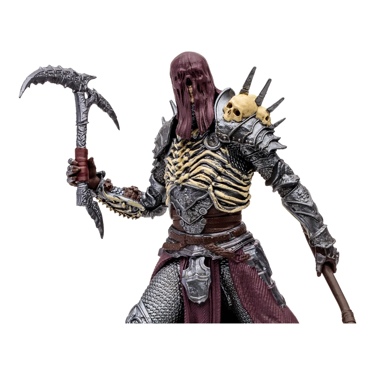 Diablo IV Common Bone Spirit Necromancer 7" 1:12 Scale Posed Figure - Image 5