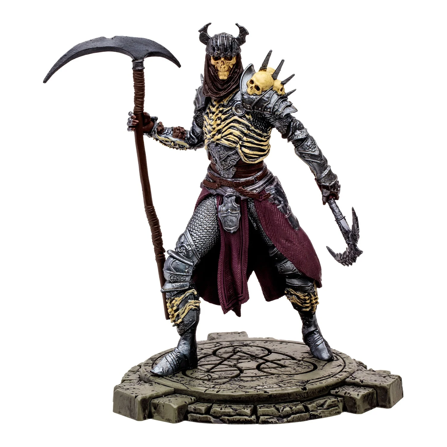 Diablo IV Common Bone Spirit Necromancer 7" 1:12 Scale Posed Figure - Image 6