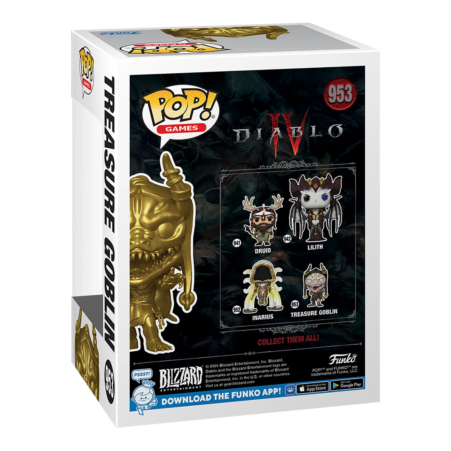 Diablo IV Treasure Goblin Gold Funko Pop! Figure - Image 3