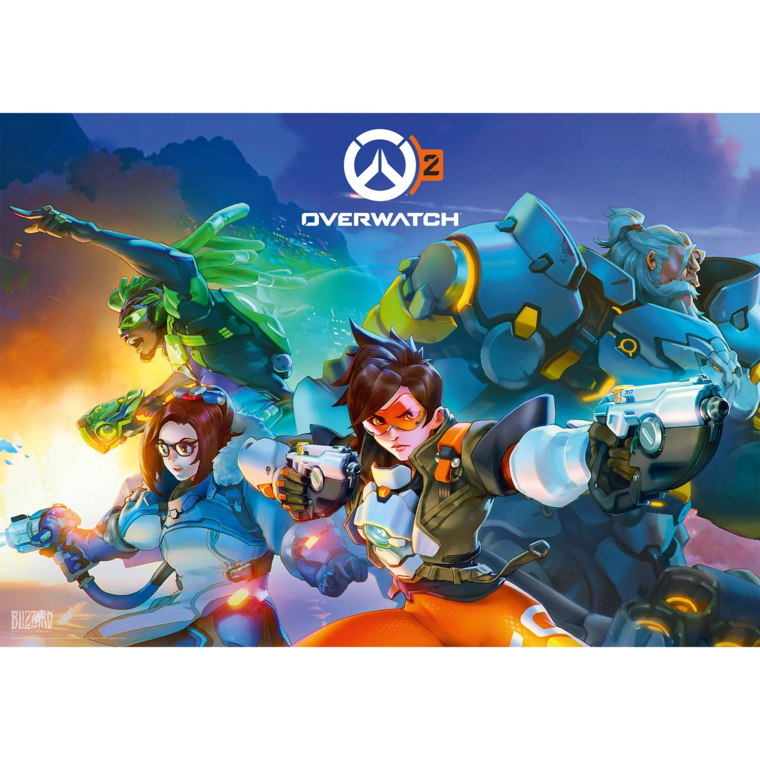 Overwatch 2 Rio 1000 Piece Puzzle and Poster - Image 3