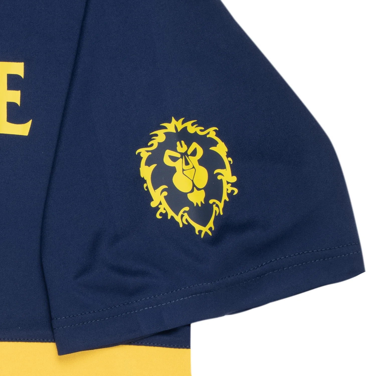 World of Warcraft Alliance Gold Colorblock T-Shirt - Image 5