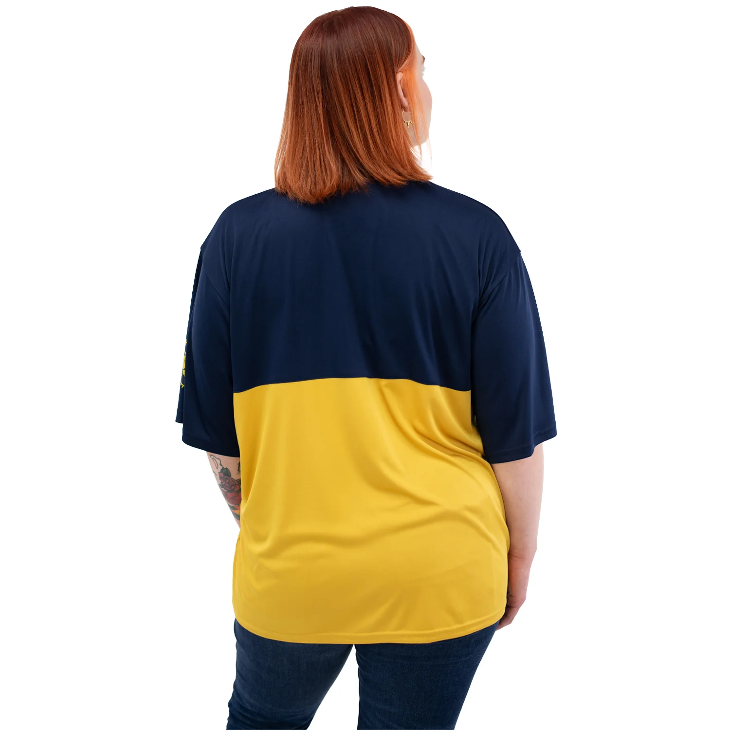 World of Warcraft Alliance Gold Colorblock T-Shirt - Image 6