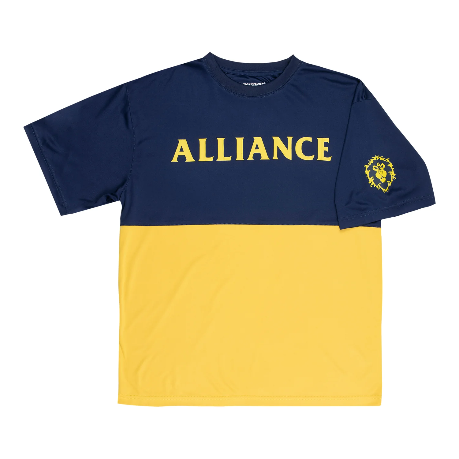 World of Warcraft Alliance Gold Colorblock T-Shirt - Image 8