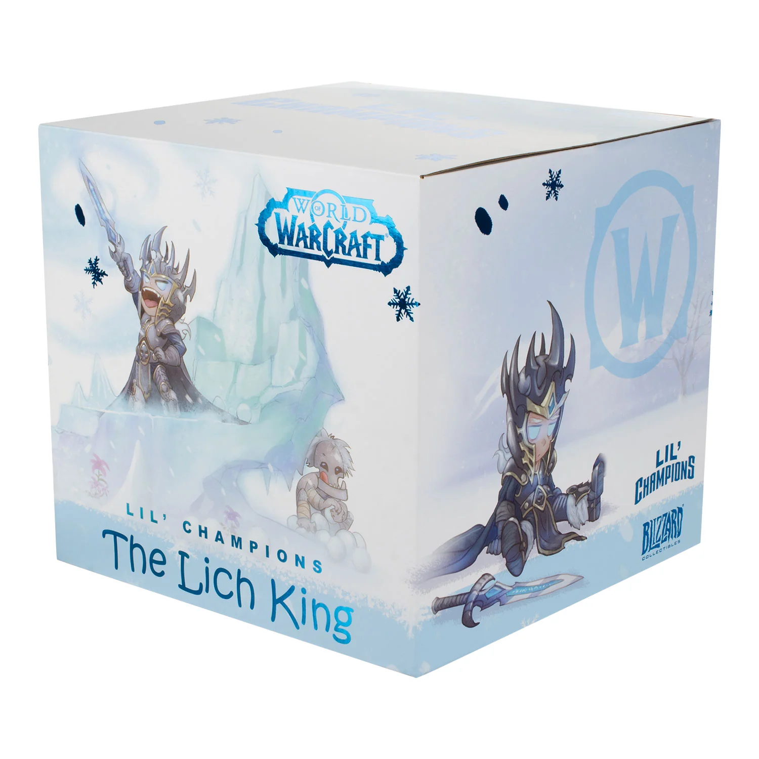 World of Warcraft Lil' Champions Snow Fight Arthas 8" Statue - Image 10