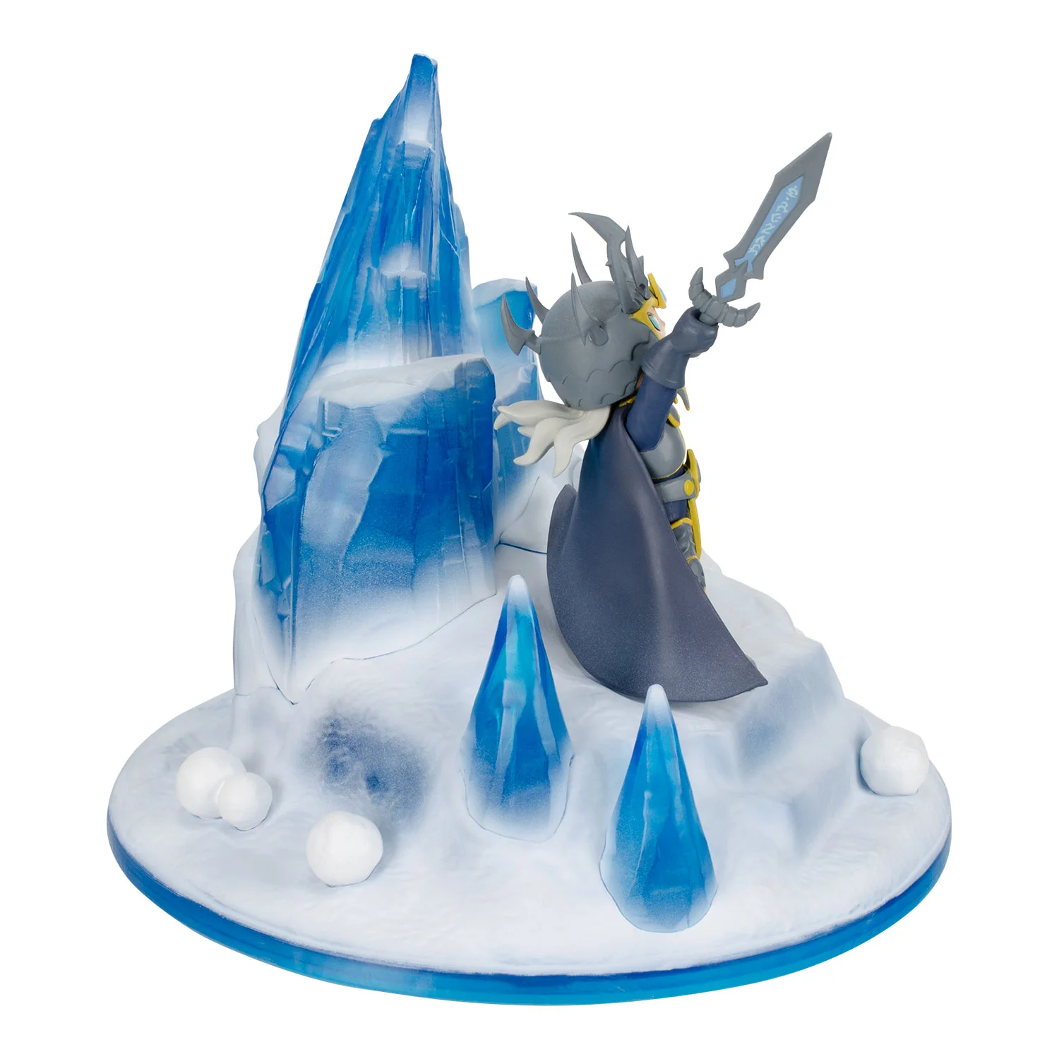 World of Warcraft Lil' Champions Snow Fight Arthas 8" Statue - Image 8