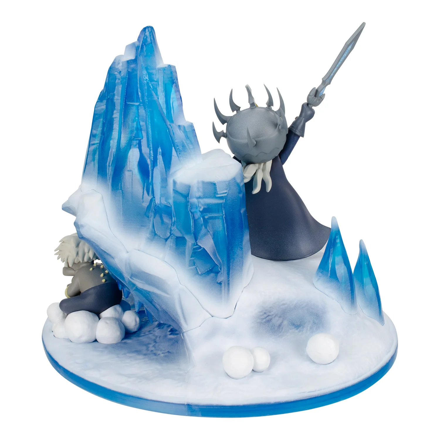 World of Warcraft Lil' Champions Snow Fight Arthas 8" Statue - Image 9